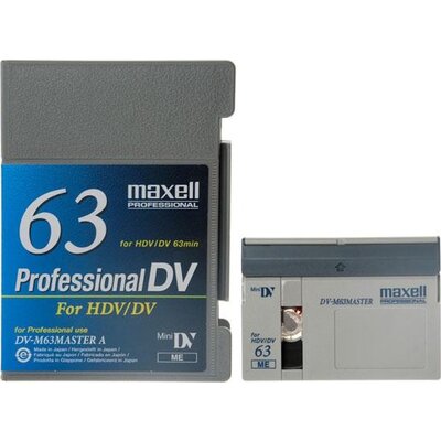 Касета за видеокамера MAXELL DVM63-PRO, 63 мин. - ML-VD-DVM63-PRO