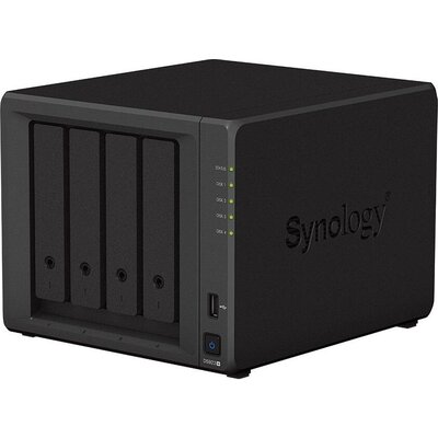 Мрежов сторидж Synology DS923+, За 4 диска, До 50TB, RAM 4 GB DDR4, Гигабит, USB3.2 Gen 1
