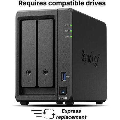 Мрежов сторидж NAS Synology DS725+