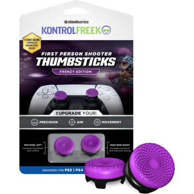 Аксесоар KontrolFreek FPS Thumbsticks Fenzy Edition за PS5/PS4