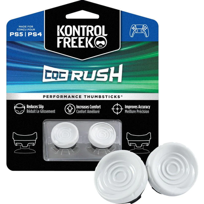 Аксесоар Performance Thumbsticks KontrolFreek White CQC Rush PS5 за DualSense