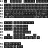 Капачки за механична клавиатура Keychron Double Shot KSA PBT Keycap Full Keycap Set 137 Keycaps - Black Капачки за механична клавиатура Keychron Double Shot KSA PBT Keycap Full Keycap Set 137 Keycaps - Black