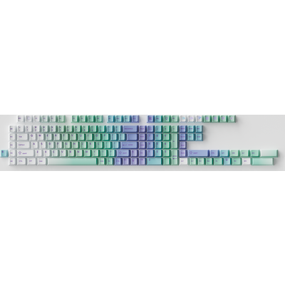 Капачки за механична клавиатура Keychron Cherry Profile Dye-Sub PBT Full Keycap Set - Cloud and Snow