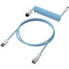 Кабел за клавиатура HyperX Coiled Cable USB-C Light Blue-White