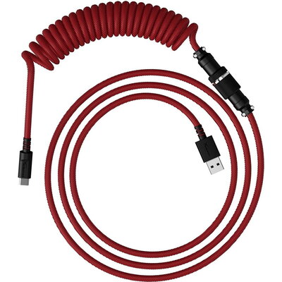 Кабел за клавиатура HyperX Coiled Cable USB-C Red-Black