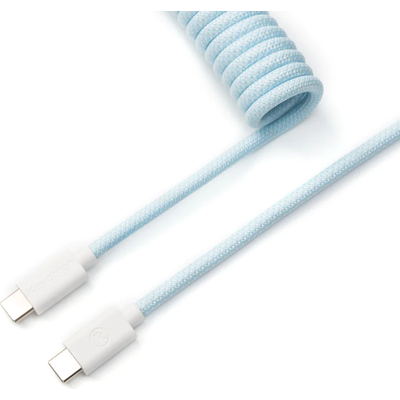 Кабел за клавиатура Keychron Coiled Aviator - Light Blue