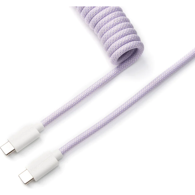 Кабел за клавиатура Keychron Coiled Aviator Light Purple