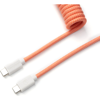 Кабел за клавиатура Keychron Coiled Aviator Pink Orange