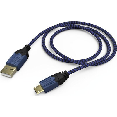 Кабел за зареждане на HAMA High Quality, за PS4, 2.5 м, Черен