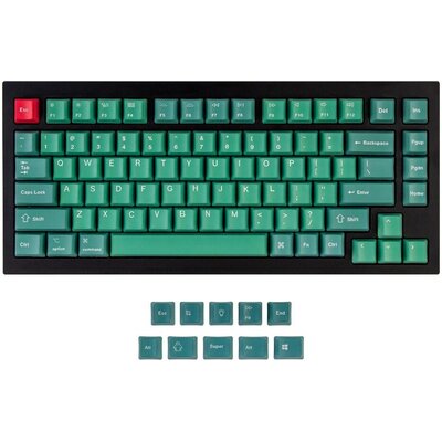 Капачки за механична клавиатура Keychron Forest 92-Keycap Set PBT Dye-Sub US Layout