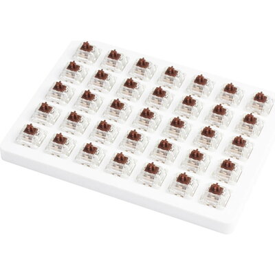 Суичове за механична клавиатура Keychron Gateron Cap Brown Switch Set 35 броя