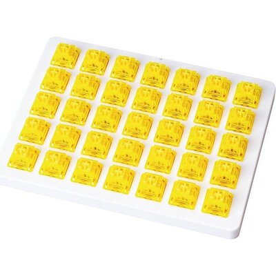 Суичове за механична клавиатура Keychron Gateron Ink V2 Yellow Switch, Комплект 35 броя