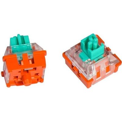 Суичове за механична клавиатура Keychron Lava Optical Mint, Switch Set 87 броя