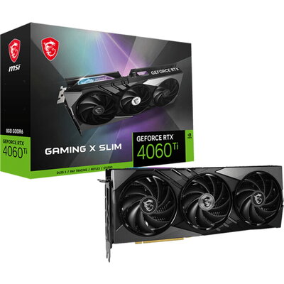 MSI NVidia GeForce RTX 4060 TI GAMING X SLIM 8G