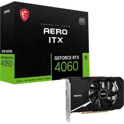 MSI Nvidia GeForce RTX 4060 AERO ITX 8G OC