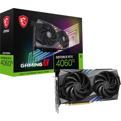 MSI Video Card Nvidia GeForce RTX 4060 Ti GAMING X 8G