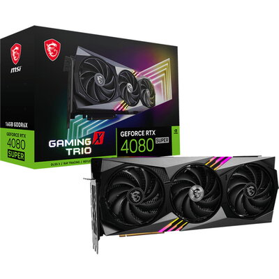 MSI Nvidia GeForce RTX 4080 SUPER 16G GAMING X TRIO