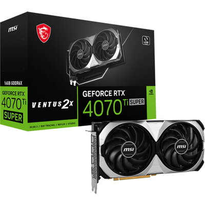 MSI Nvidia RTX 4070 Ti SUPER 16G VENTUS 2X