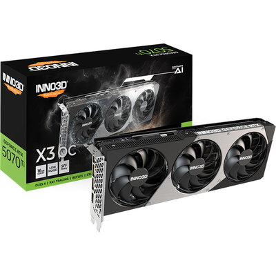 Видео карта INNO3D NVIDIA RTX 5070 Ti X3 16GB
