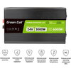 Инвертор GREEN CELL, 24/220V,  DC/AC, 3000W/6000W, INVGCP3000LCD  LCD Чиста синусоида