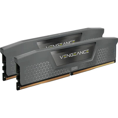 CORSAIR DDR5, 6000MT/s 32GB 2x16GB DIMM, Unbuffered, 36-44-44-96, Std PMIC, AMD EXPO & Intel XMP, VENGEANCE DDR5 Grey Heatsp