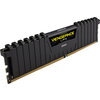 CORSAIR DDR4, 3200MHz 8GB 1x8GB Dimm, Unbuffered, Single Rank, 16-20-20-38, XMP 2.0, Vengeance LPX black Heatspreader, Black PCB