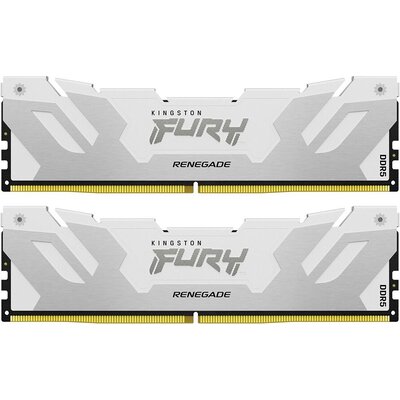 Kingston 32GB 7200MT/s DDR5 CL38 DIMM (Kit of 2) FURY Renegade White XMP