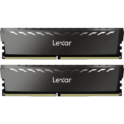 Lexar 2x8GB THOR DDR4 3200 UDIMM XMP Memory with heatsink. Dual pack