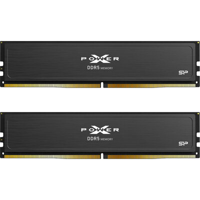 SILICON POWER DDR5-6000,C36,OC-UDIMM,16Gx2,(2Gx8 SR),w/HS-K