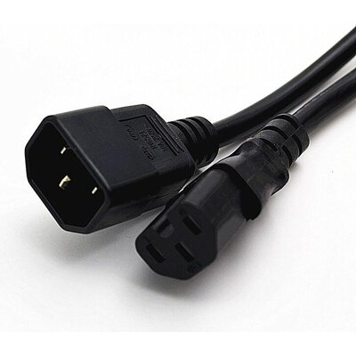 Захранващ кабел VCom Power Cord for UPS C14/C13, 3m