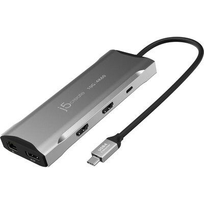 Докинг станция j5create JCD397 100W, 4K60 Elite USB-C, 10Gbps