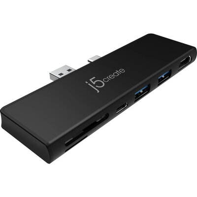 Докинг станция j5create LTRADRIVEMINIDOCK JCD324, За Surface Pro 7