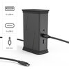 HAMA Докинг станция USB-C "Connect2Office Black", 9 порта, 2x HDMI™, USB-A, USB-C, LAN