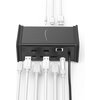 HAMA Докинг станция USB-C "Connect2Office Black", 9 порта, 2x HDMI™, USB-A, USB-C, LAN