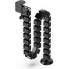 uRage Органайзер за кабели „Spine“, 130 см, черен