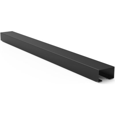 HAMA Магнитен кабелен канал, 55 см, за монтаж на крака на маса, черен