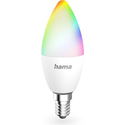 HAMA Смарт LED крушка WLAN, E14, Matter, 4,9 W, RGBW, 176641