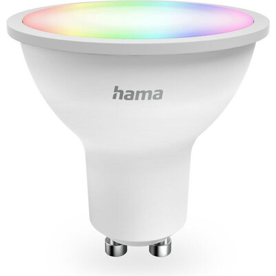 HAMA Smart WLAN LED лампа, GU10, Matter, 4,9 W, RGBW, 176642