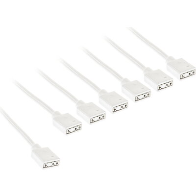 Кабел Kolink ARGB 1-6 Сплитер - 30 cm Бял
