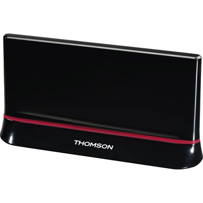 Вътрешна антена HAMA Thomson ANT1487, HDTV/3D, DVB-T/T2, TV симулатор, Черен