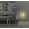 HAMA LED нощна лампа с контакт, 2x USB изхода