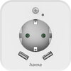 HAMA LED нощна лампа с контакт, 2x USB изхода
