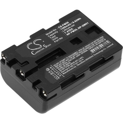 Батерия за фотоапарат SONY NP FM50 LiIon 7.2V 1300mAh Cameron Sino