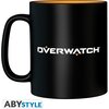 Чаша ABYSTYLE OVERWATCH Logo, King size, Черен