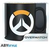 Чаша ABYSTYLE OVERWATCH Logo, King size, Черен