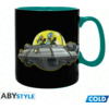 Чаша ABYSTYLE RICK AND MORTY Heat Change Mug Spaceship, Сменящ се цвят, King size, Черен