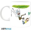 Чаша ABYSTYLE RICK AND MORTY Portal 2, Бял