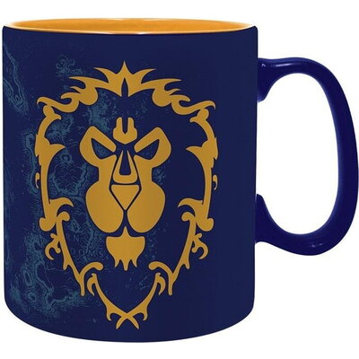 Чаша ABYSTYLE WORLD OF WARCRAFT - Alliance, 460 ml, Син