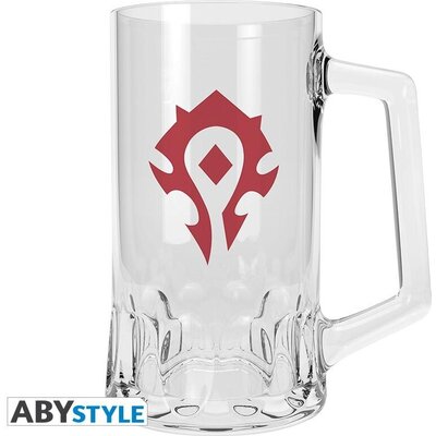 Чаша ABYSTYLE WORLD OF WARCRAFT - Horde, 50 cl, Прозрачен