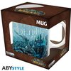 Чаша ABYSTYLE WORLD OF WARCRAFT - Lich King - subli, 320 ml, Бял